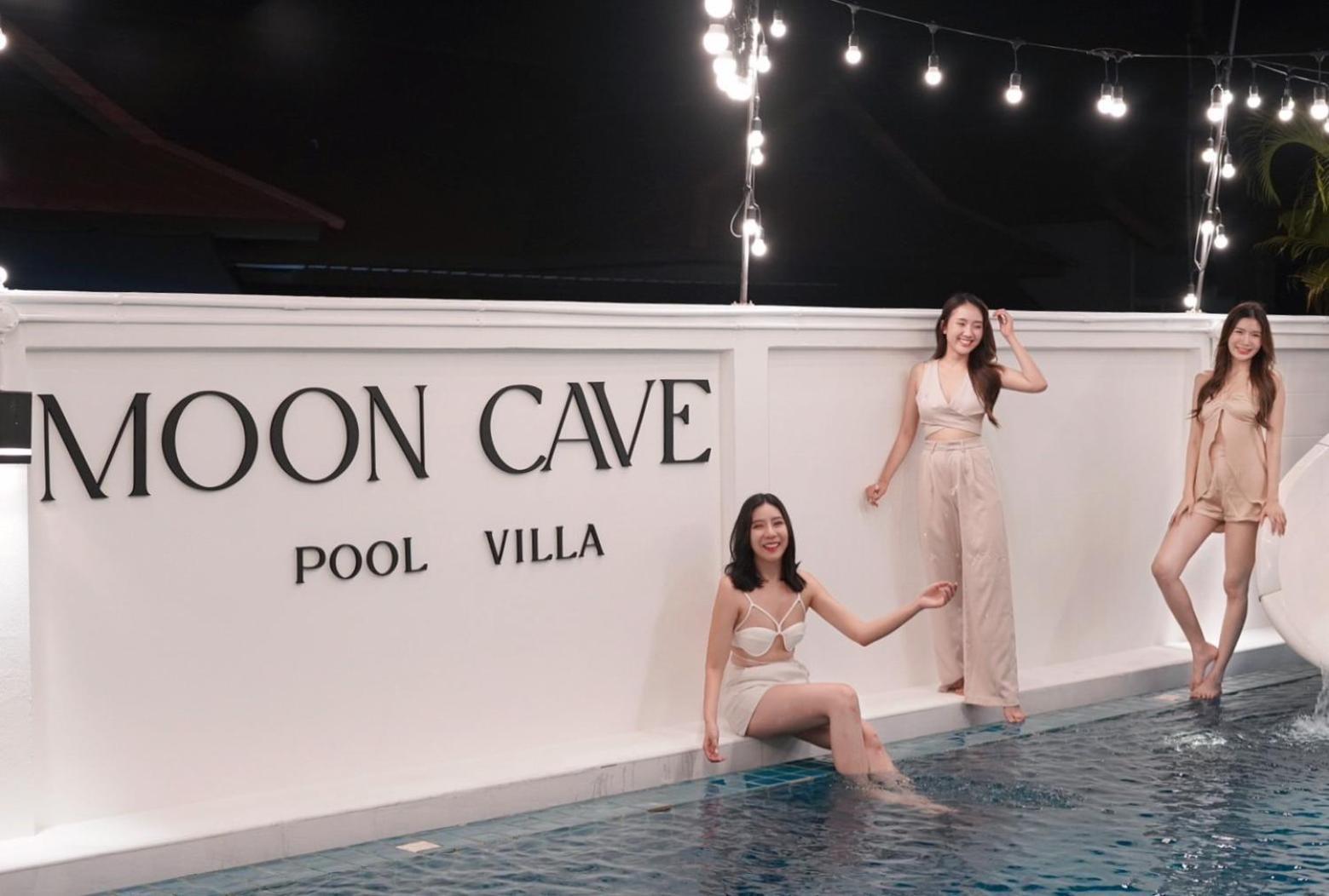 Moon Cave Poolvilla Pattaya บ้านพักพูลวิลล่า Jomtien Beach Exteriör bild